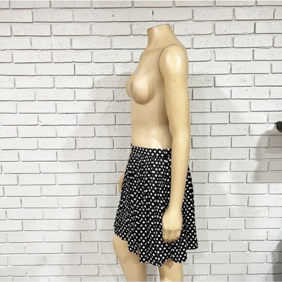 J.Crew Women’s Featherweight Satin Mini Skirt in Dot - Size 6 - Picture 5 of 10
